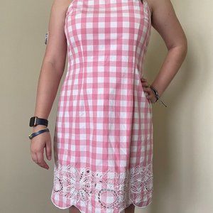 Lily Pulitzer Pink and White Plaid